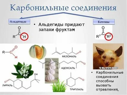 Альдегиды и кетоны применение
