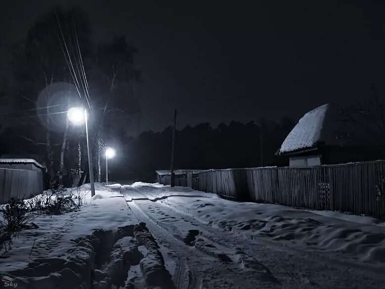 Дом под фонарем