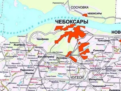 Где находятся чебоксары какая
