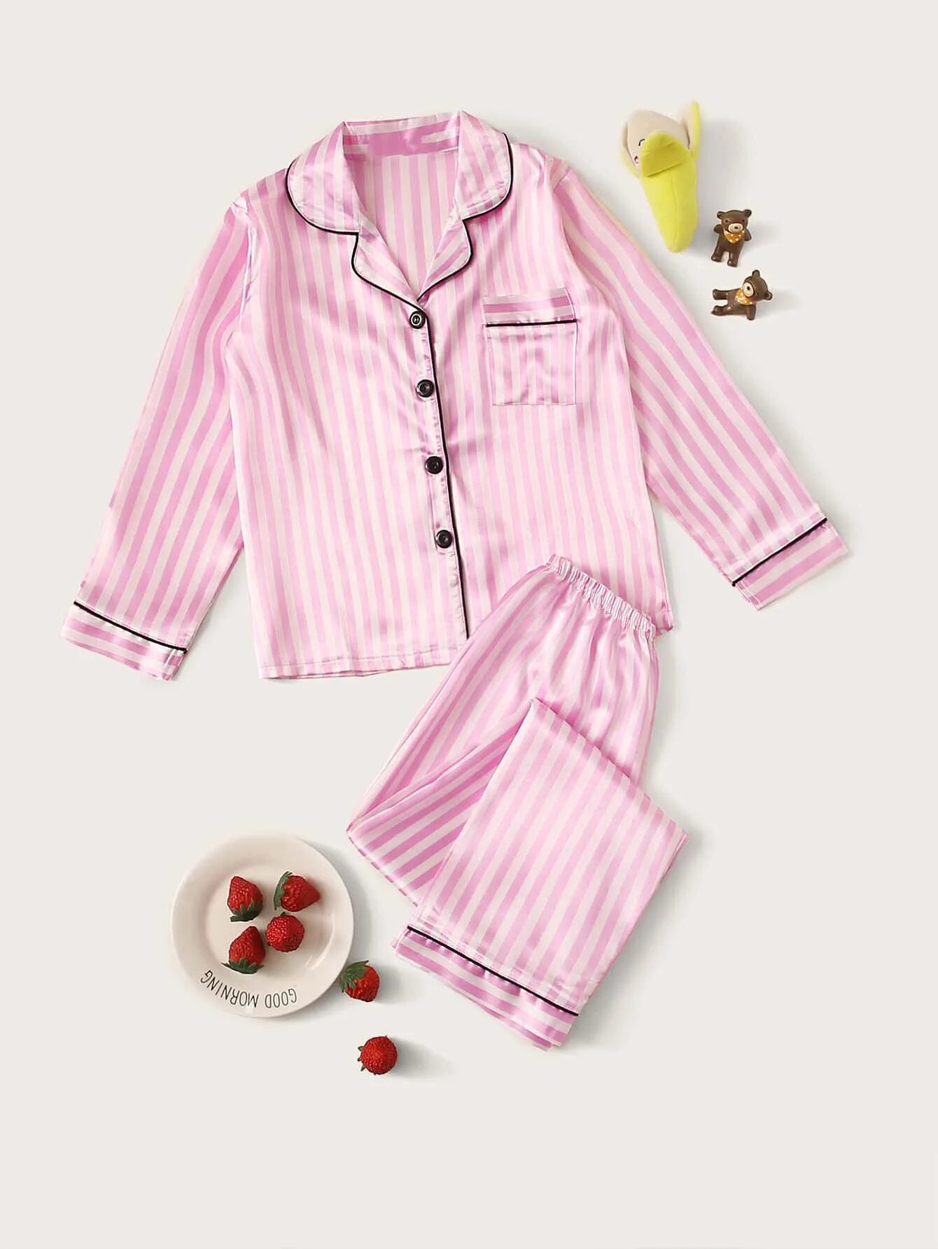 пижама рубашка для девочки. пижама рубашка для девочки. пижама для подростка девочки. шелковая пижама дио. пижамный комплект xifenni.