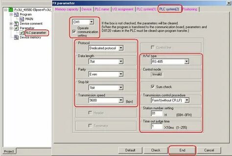 Check parameter
