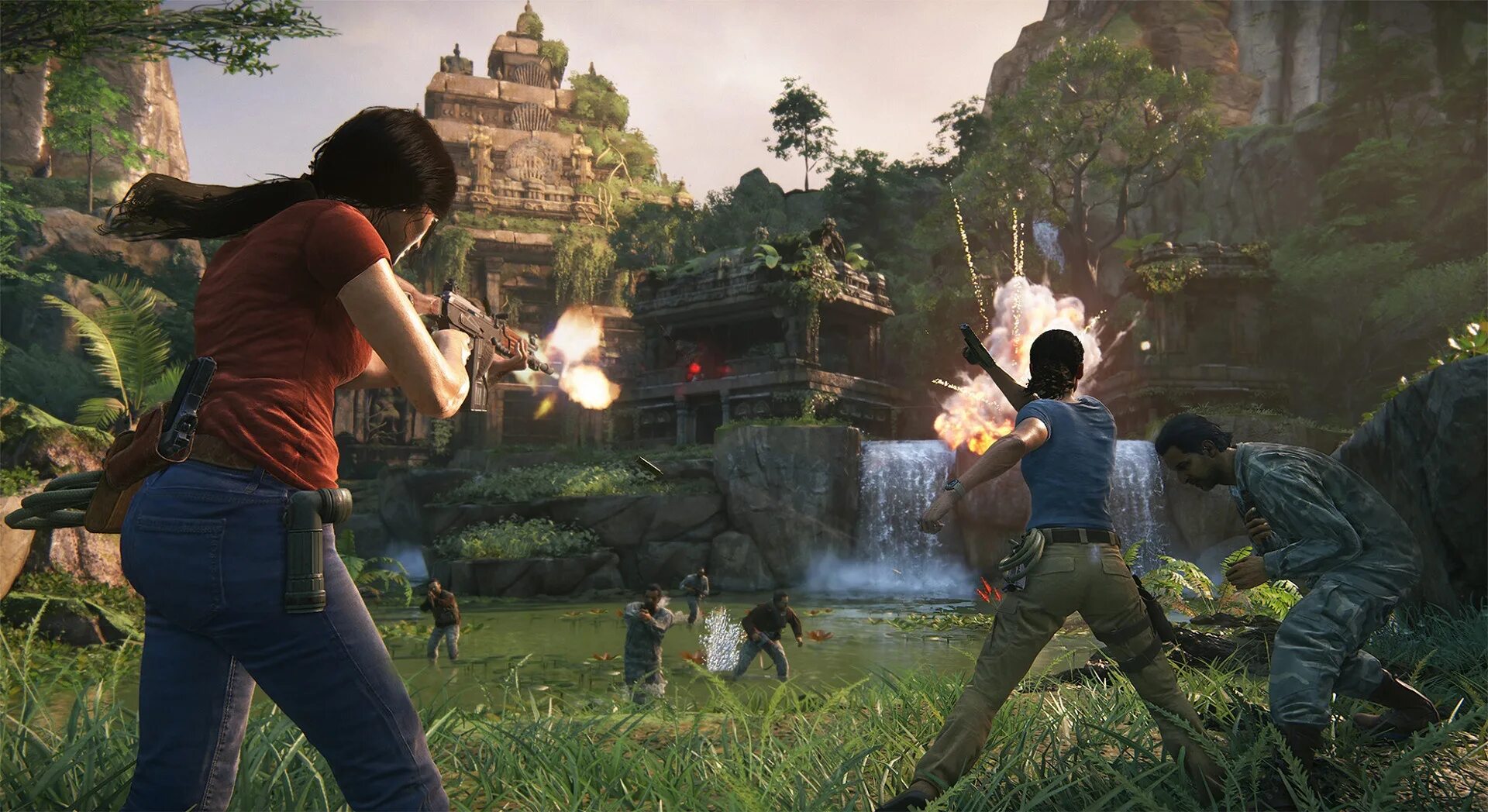 Uncharted: the Lost Legacy. Uncharted утраченное наследие ps4. Fyxfhntn утраченное наследие. Игра анчартед 5. Игры где девушек бьют