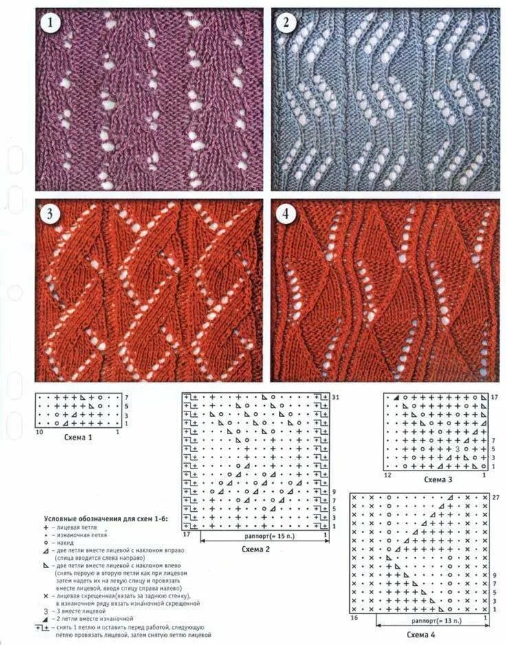Разные схемы вязания спицами. Вязание спицами схемы узоров кофточек. Простая схема вязания спицами ажура. Ажур спицами со схемами простые и красивые для кофты. Вязание спицами для начинающих узоры пошагово.