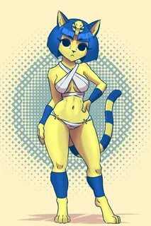 anthro ero,anthro,Ankha,Animal Crossing,Игры,Игровая эротика. ,anthro ero,a...
