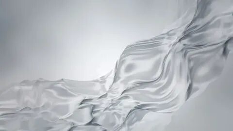 Flowing white