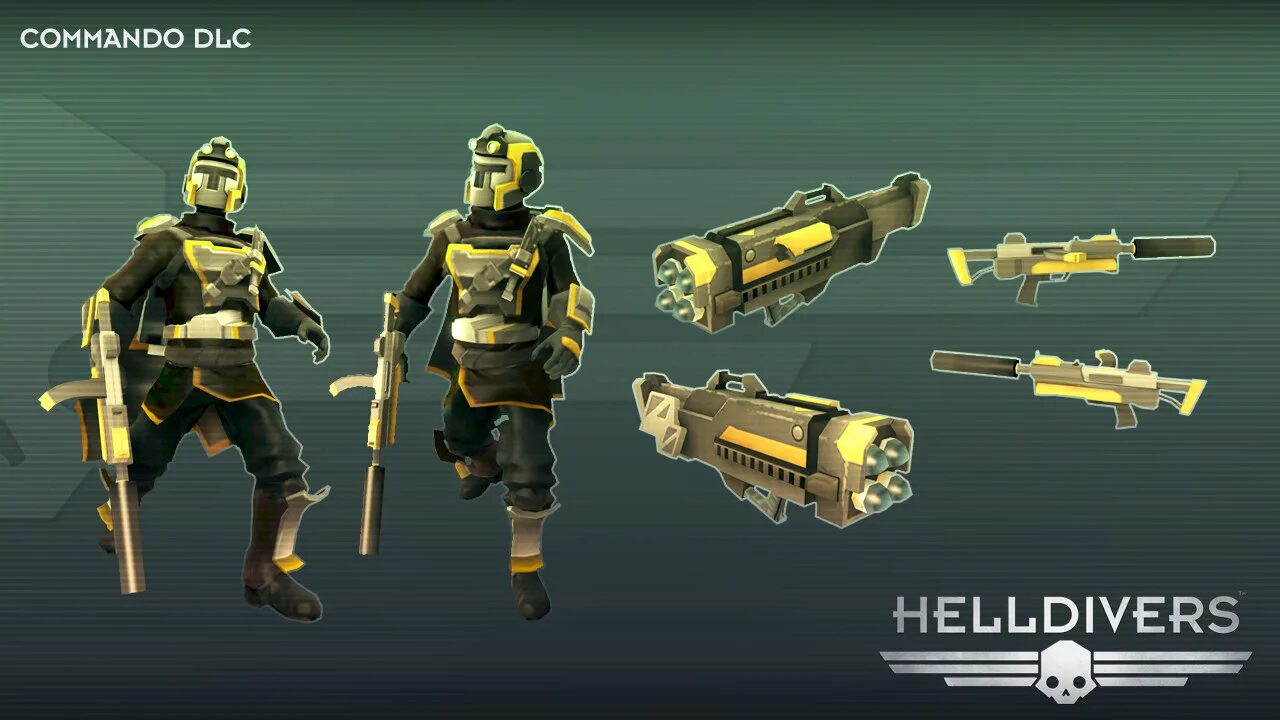 Helldivers расы. Helldivers commando pack. helldivers 1. helldivers ranger pack. helldivers 2 костюмы.