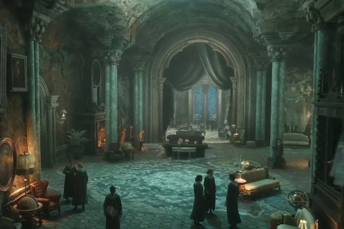 Гостиная слизерина hogwarts legacy. Hogwarts legacy (хогвартс наследие). Игра harry potter legacy. Hogwarts legacy art. Hogwarts legacy (хогвартс наследие).