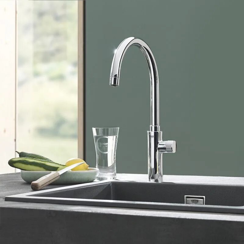 Grohe mono. Grohe 31724000. кран для кухни grohe 31724000. фильтр под мойкой grohe 30388000 хром. grohe 31724000 подключение.