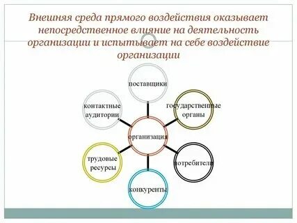 Которая оказывает непосредственное влияние на