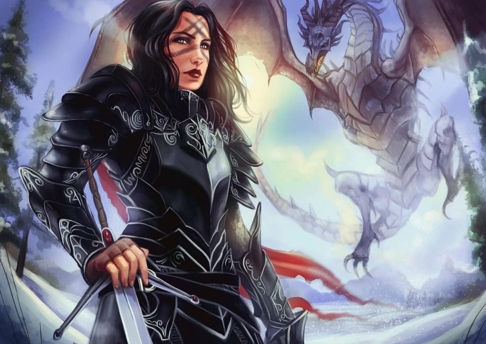 Skyrim art. Tes полуэльфы. донгар кайгал. фрея skyrim art. арвиэль дакрэа.