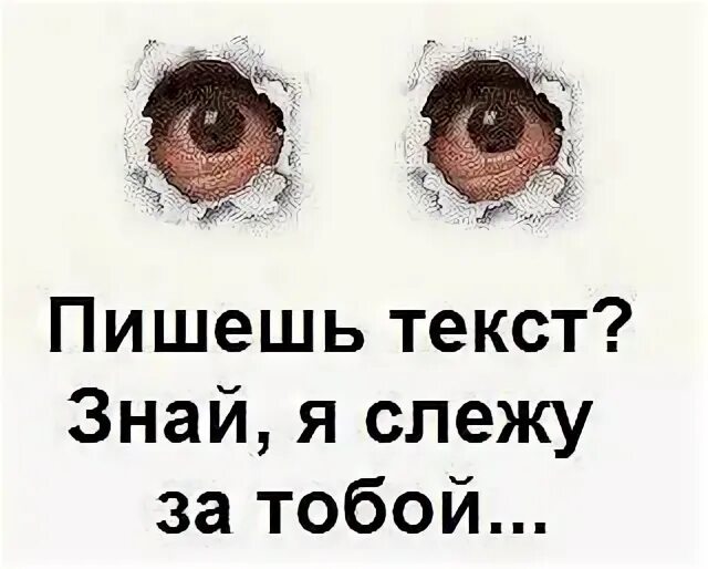 Не слежу за ними