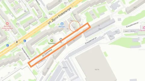 Народная улица новосибирск карта