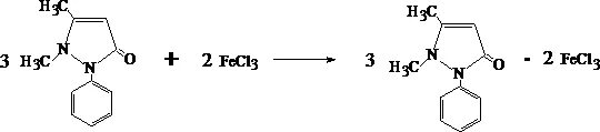 Подлинность анальгина с хлоридом железа 3. Анальгин fecl3. Реакция анальгина с хлоридом железа. Метамизол с хлоридом железа реакция.