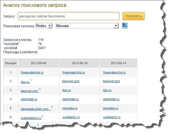 Найти сайт по запросу