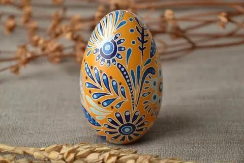Роспись пасхальных яиц
