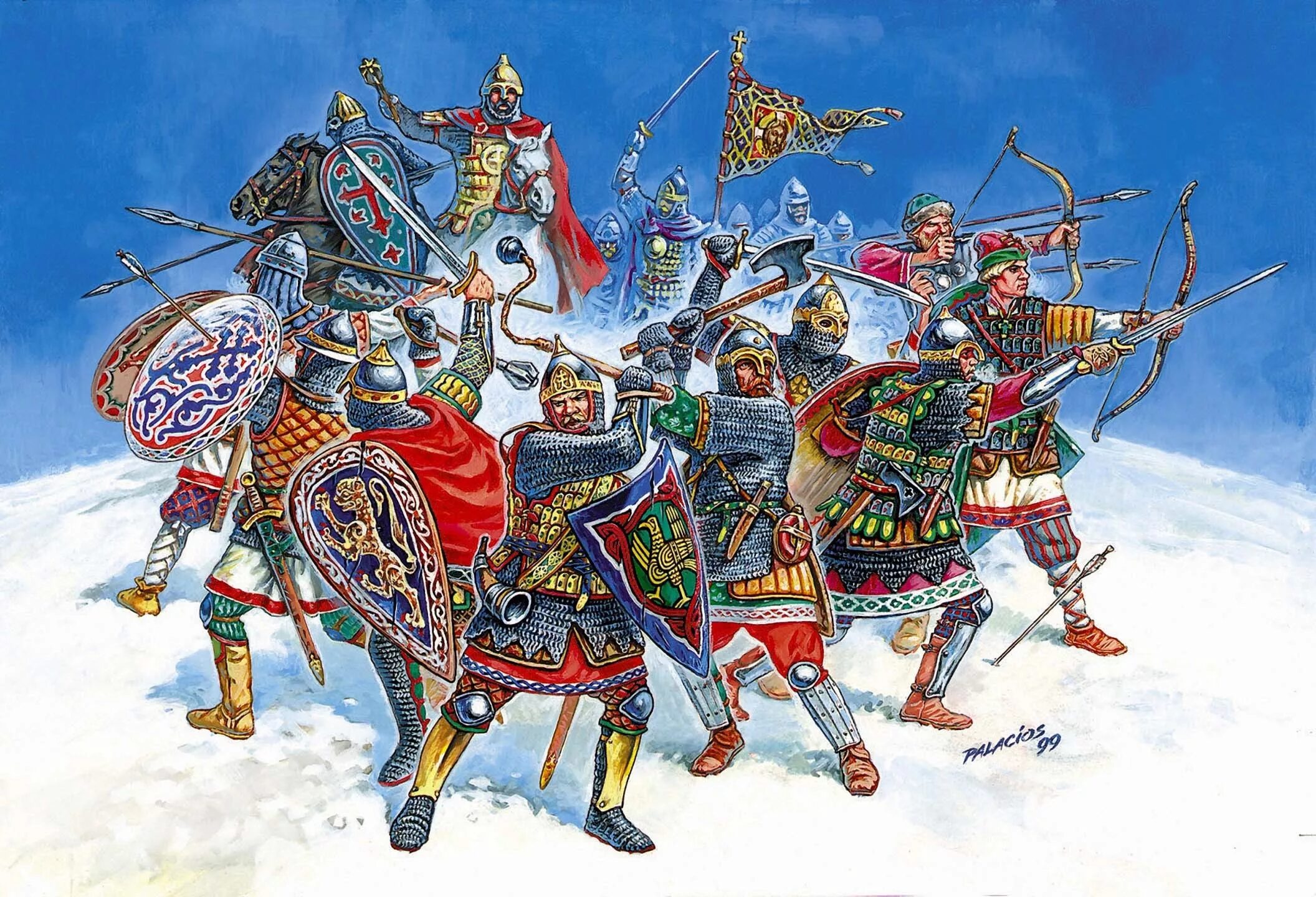 Русь xii xiv вв. Щербаков дзысь ледовое побоище. игорь дзысь ледовое побоище. русь. новгородский дружинник 13 век. русский княжеский дружинник, 11-13 вв..