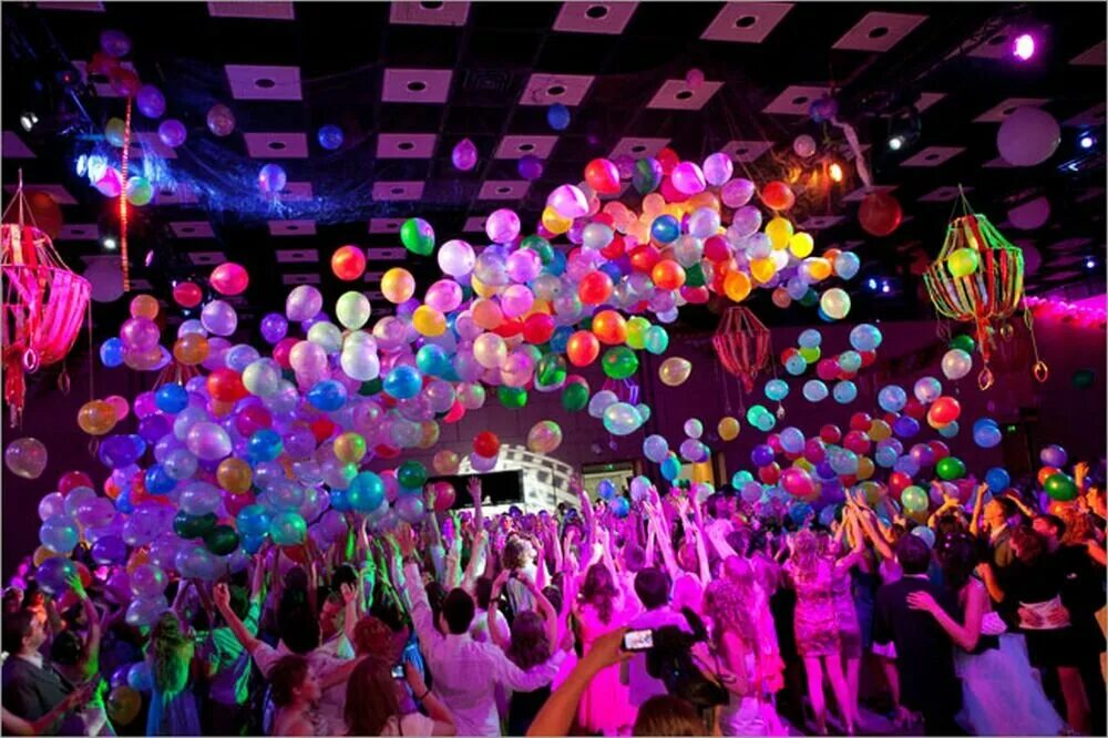 Любых мероприятий. Организация праздников и мероприятий. Шарик "вечеринка". Дискотека с воздушными шарами. Вечеринка с воздушными шарами.