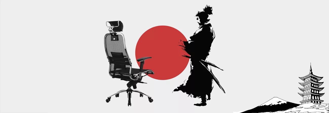 Epic samurai s. Офисное кресло Япония Самурай. Офисный Самурай. Кресло Самурай в интерьере. Баннер Самурай.