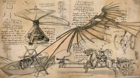 Гениальные изобретения Леонардо да Винчи: судьба самородка в бездарном мире Знам