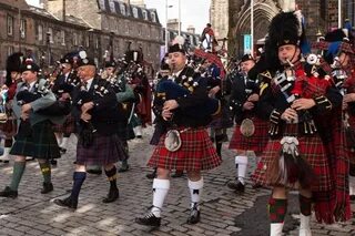 They are in scotland