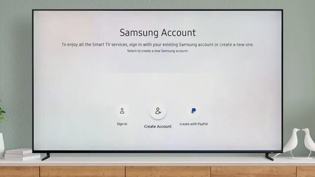 Samsung регистрации телевизора