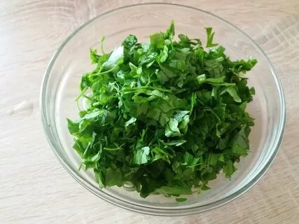 Салат с кинзой по грузински