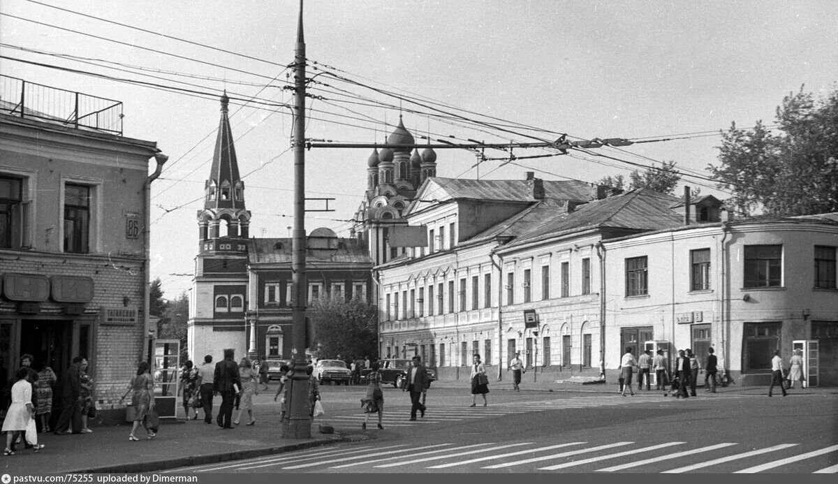 10 фото. Москва времён СССР и сегодня. Таганка. Гончарная улица Про life в Москв
