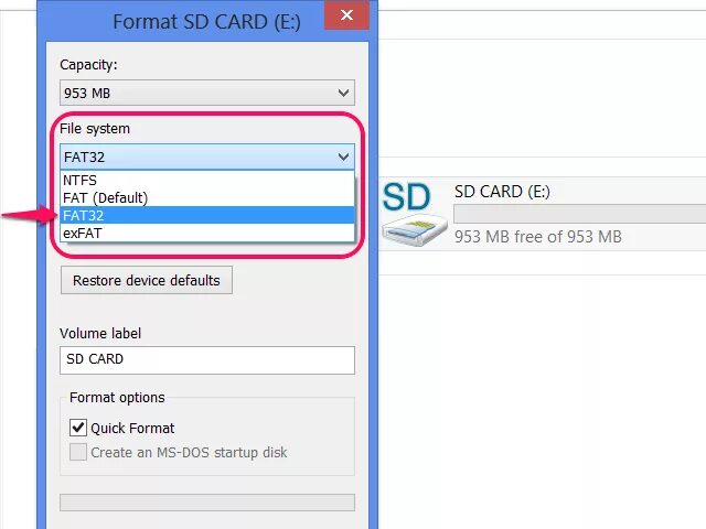 Микро сд не форматируется что делать. Карта памяти Формат fat32. Форматирование MICROSD карт. Форматировать микро СД карту в fat32. SD карта не форматируется в fat32.