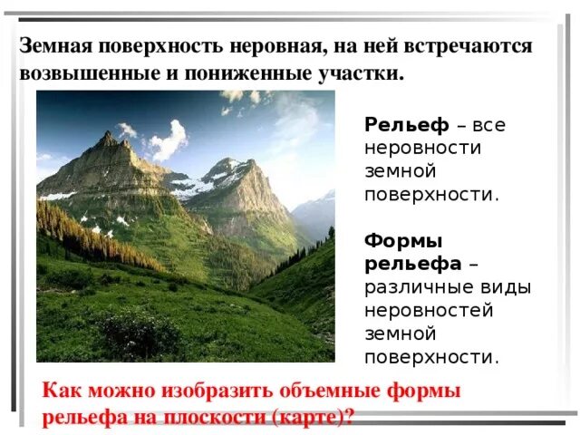 Участок земной поверхности где с наибольшей силой. Рельеф земной поверхности. Изображение неровностей земной поверхности. Очень неровные участки земной поверхности называются. Как называются неровности земной поверхности.