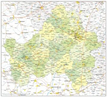 Карта брянской и белгородской YarkoePlamya.ru