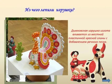Лепка дымковской игрушки