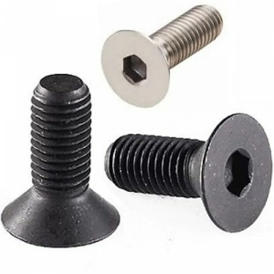 Болт din 7991. Hexagon Socket Countersunk head Screw ISO 10642 - м10 x 30 - 8.8. Винт уст. 6 Х 40 * 12.9 din 913.