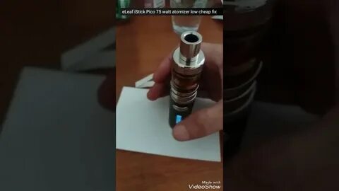 Почему пишет no atomizer