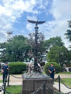 Открытие памятника журавли в туапсе