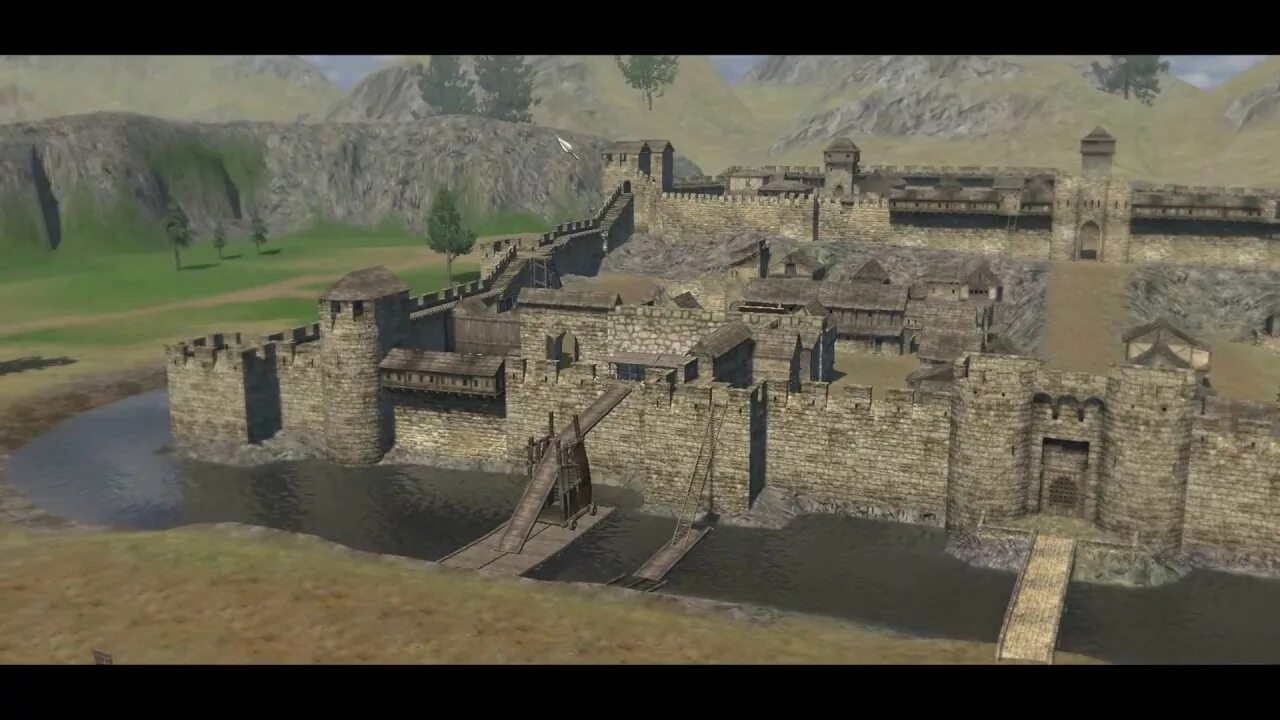 Баннерлорд Осада. Mount and Blade Warband Castle. Замки в Маунт блейд. Bannerlord 2 Castle.