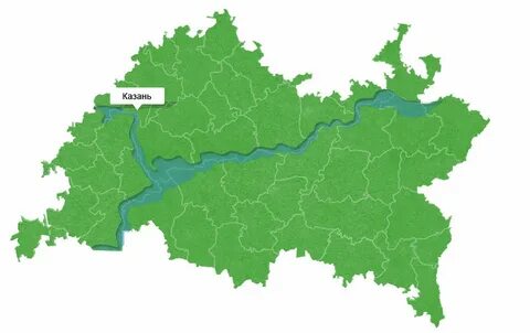 Карта татарстана для детей