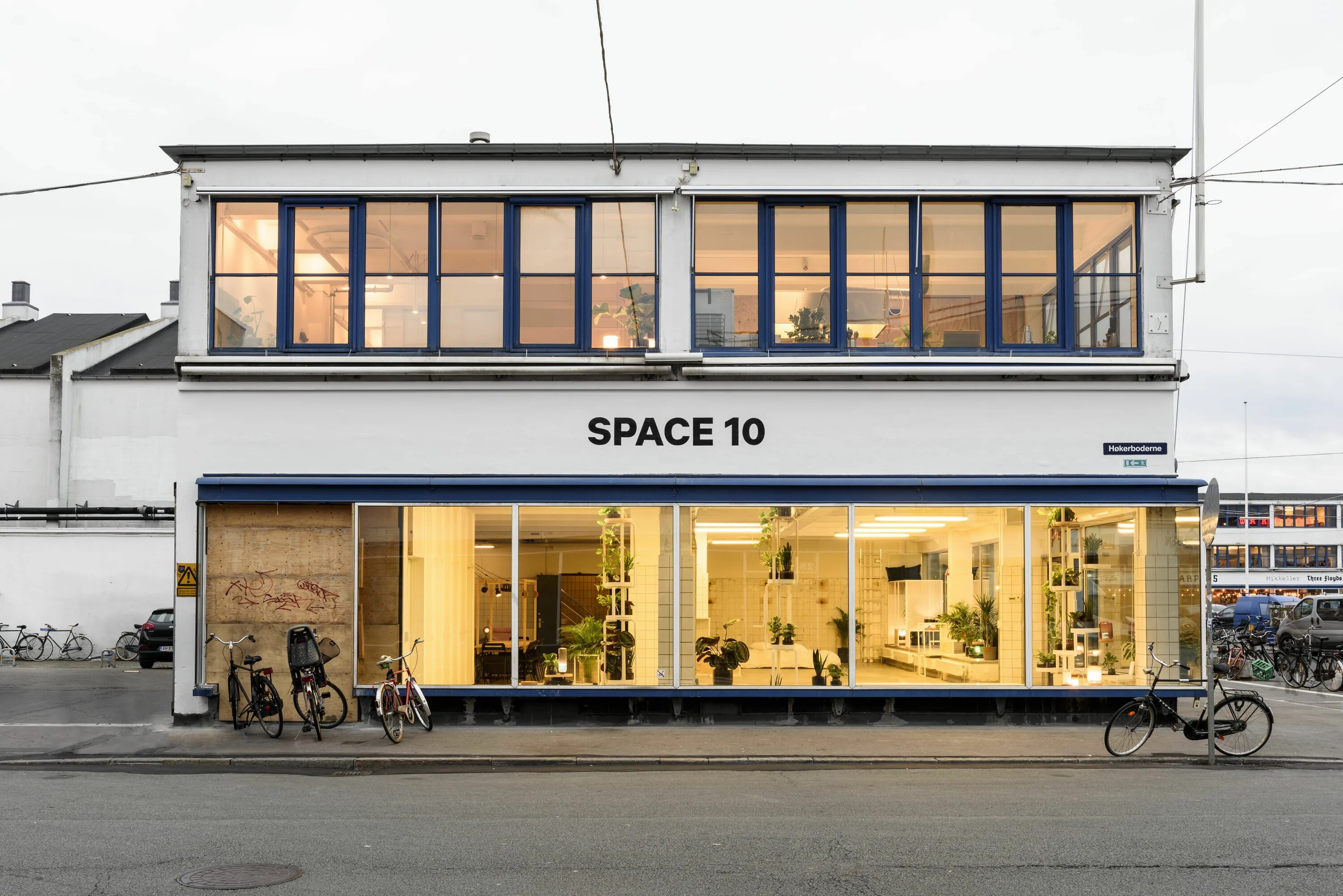 10 spaces