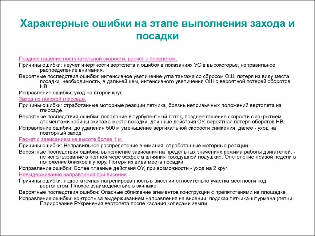 Исправьте ошибку ошибки ответы. Ошибки выполнения. Ошибки на посадке самолета и их исправление. Методика проведения разбора полета. Методика исправь ошибки.