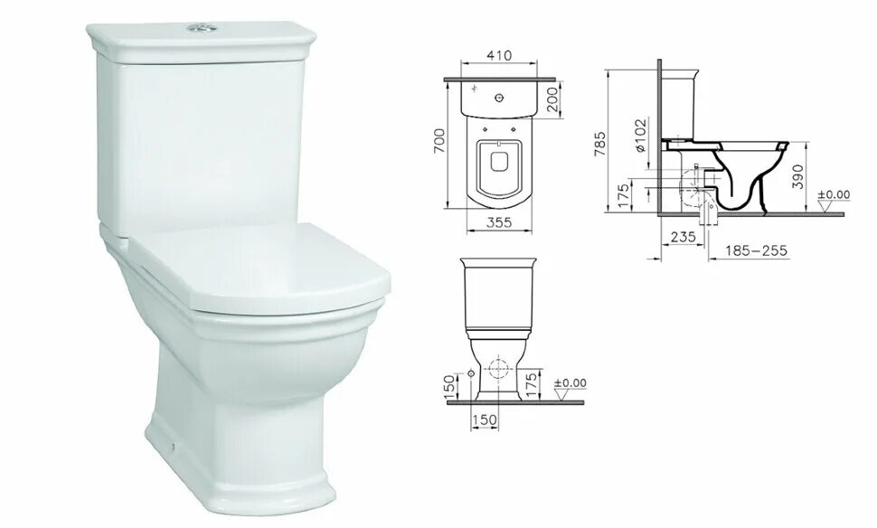 Компакт биде. Унитаз-компакт Vitra Serenada. Vitra Serenada унитаз напольный. 9722b003-7205. Витра Серенада унитаз напольный.