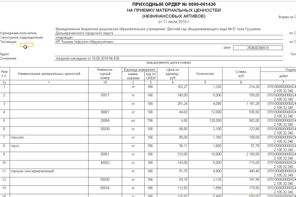 Приходный ордер на приемку материальных ценностей. Форма по ОКУД 0504207. Приходного ордера на приемку материальных ценностей (ф.0504207),. Приходный ордер ф 0504207. Приходный ордер на приемку материальных ценностей пример.