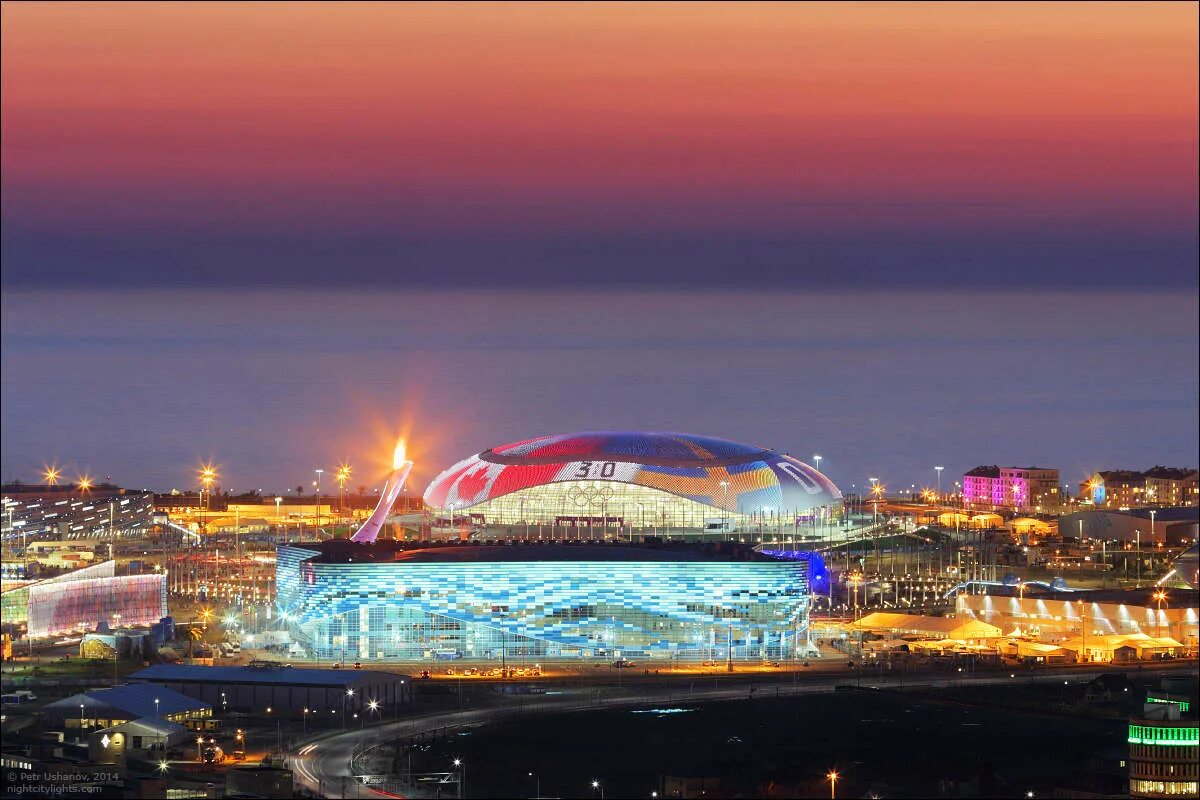 Олимпийский парк самостоятельно. Адлер Олимпийский. Олимпийский парк Сочи 2014. Адлер Олимпийский парк панорама.