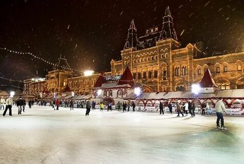 Катки в москве фото