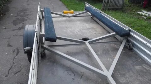 Ложемент для лодки в прицеп своими руками