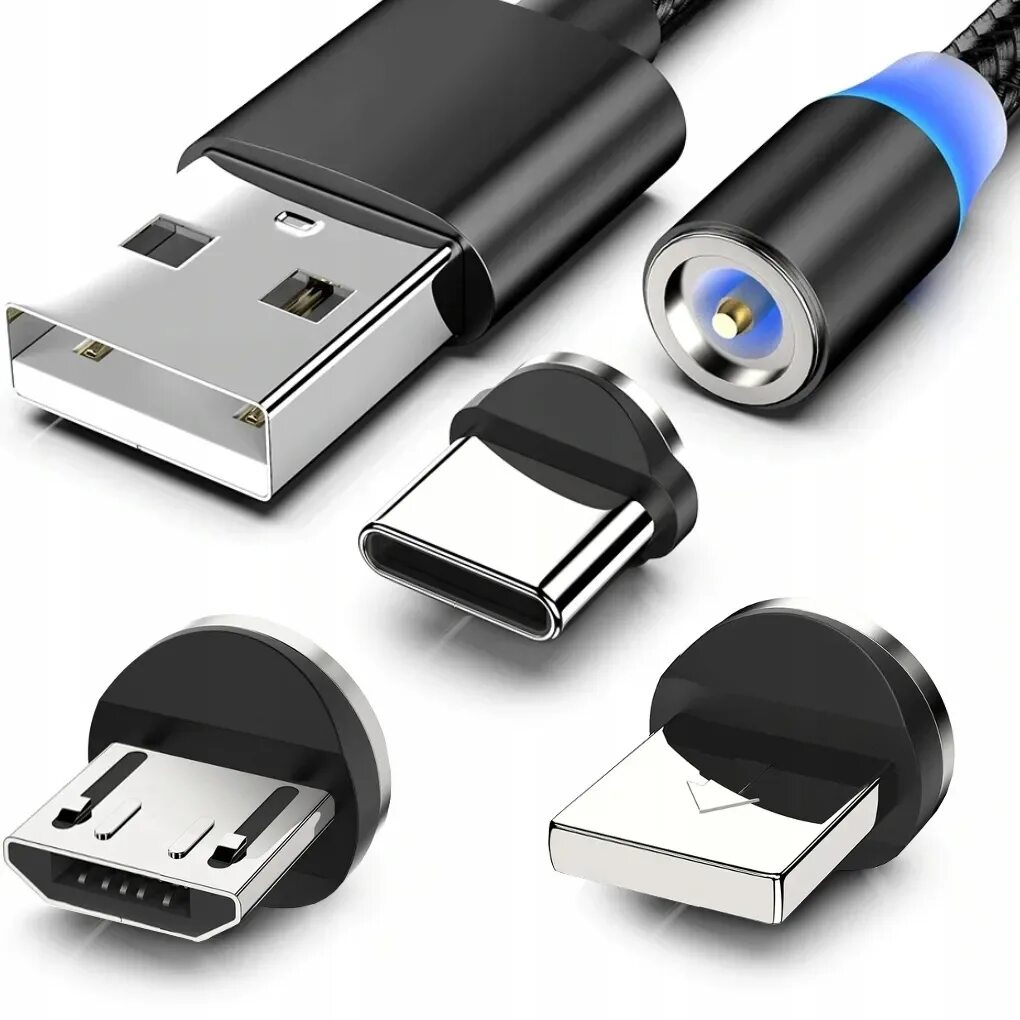 Магнитный USB кабель Type-c. Каебль зарядки микроюсб тайпси и лапйтинг. Магнитный коннектор микро USB. Lightning Type c Micro USB разъемы. Зарядка micro usb купить