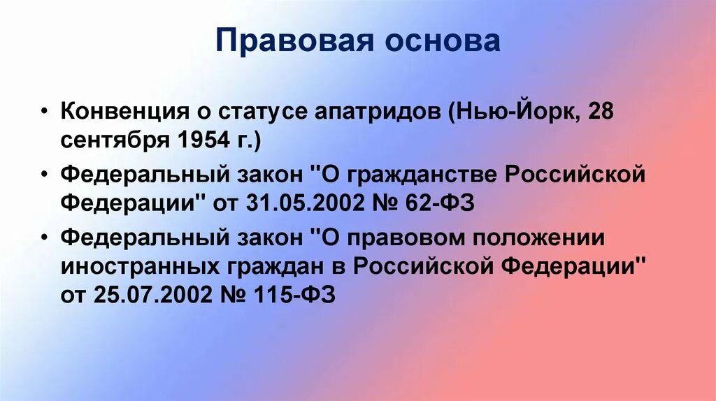 Конвенции о статусе апатридов от 28 сентября 1954 г.. Конвенция о статусе апатридов. Конституционный статус иностранных граждан в РФ. Конвенция о статусе апатридов регулирует правовой статус.