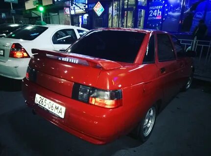 Ваз 2110 красная