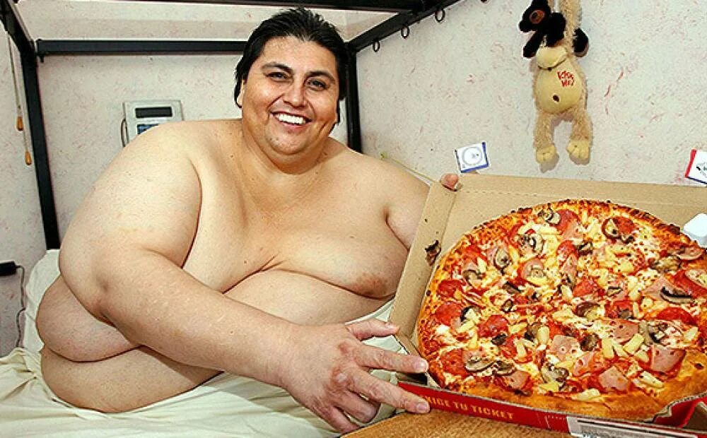 Мексиканец Мануэль Урибе. Мануэль Урибе самый толстый. Очень жирный человек