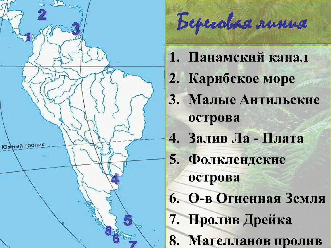 Береговая линия каналы