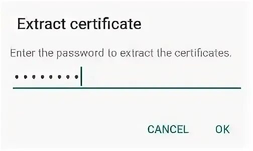 TLS Certificate.