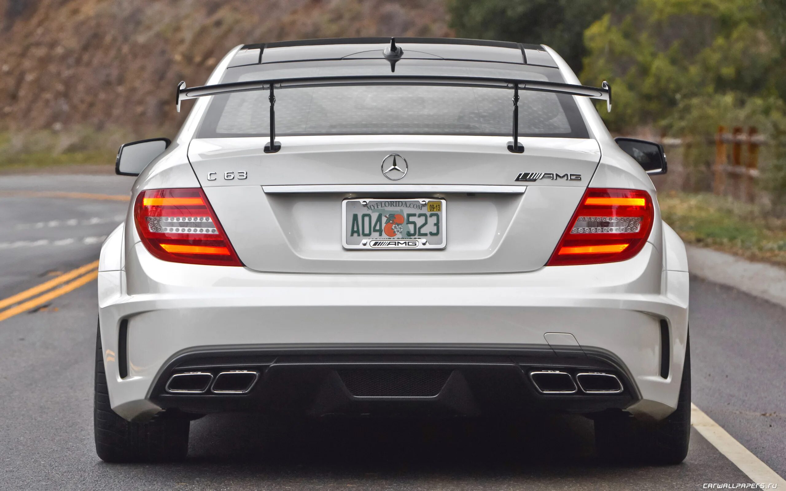 мерс задний